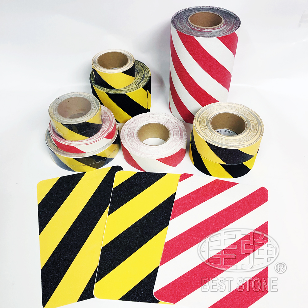 Warning sign strips